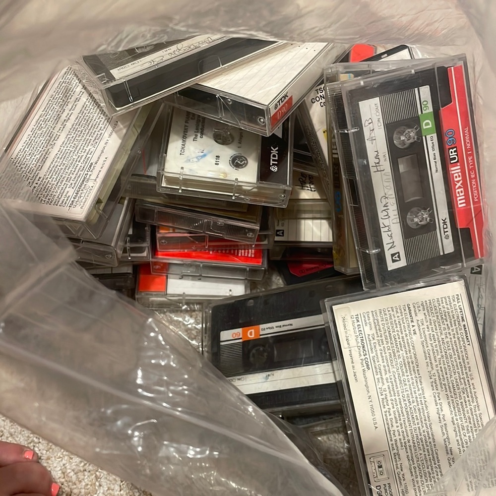 Over 21. music cassette tapes